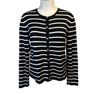 Ralph Lauren Silk Long Sleeve Button Up Cardigan/Petite/Large